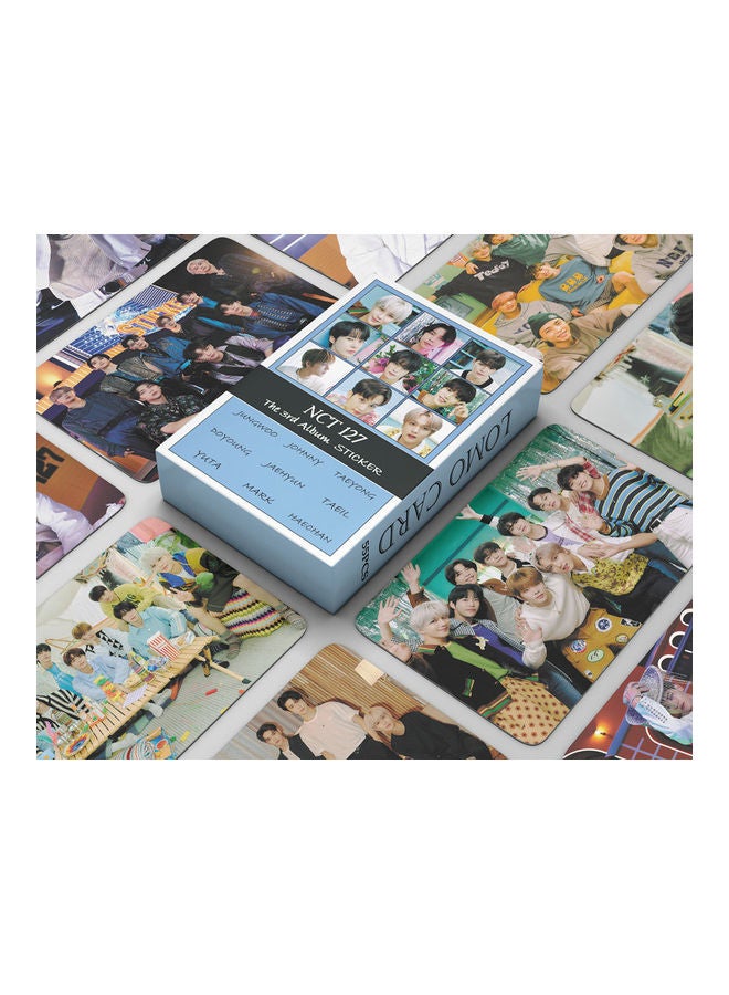 EHOME 55-Piece Nct127 The 3Rd Album Lomo Card - Image 1