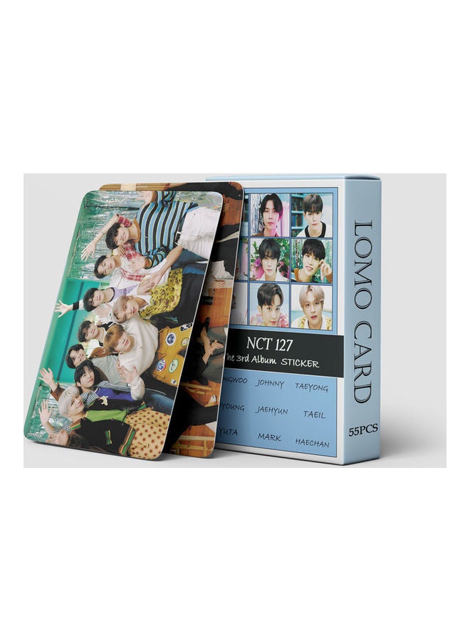 EHOME 55-Piece Nct127 The 3Rd Album Lomo Card - Image 2