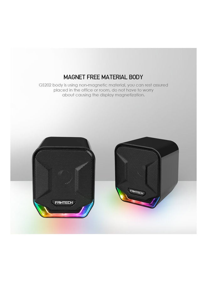 FANTECH Sonar GS202 Mobile Gaming And Music Wired Speakers - Image 2