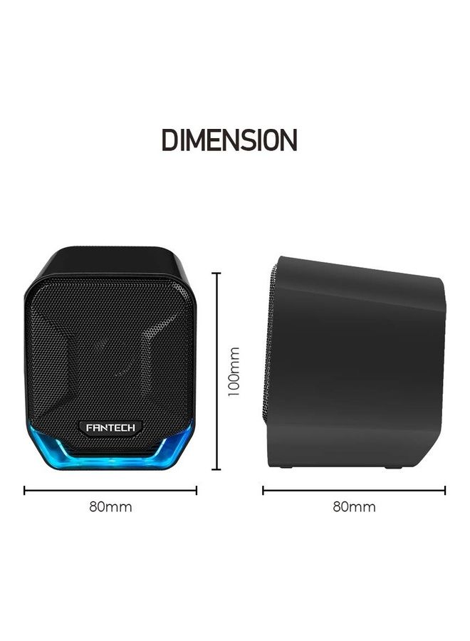 FANTECH Sonar GS202 Mobile Gaming And Music Wired Speakers - Image 3