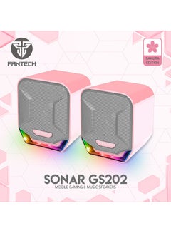Sonar GS202 Sakura Mobile Gaming And Music Wired Speakers