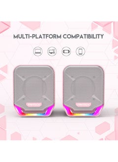 FANTECH Sonar GS202 Sakura Mobile Gaming And Music Wired Speakers  - Image 3