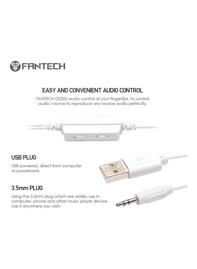 FANTECH - Sonar GS202 Sakura Mobile Gaming And Music Wired Speakers - Image 1