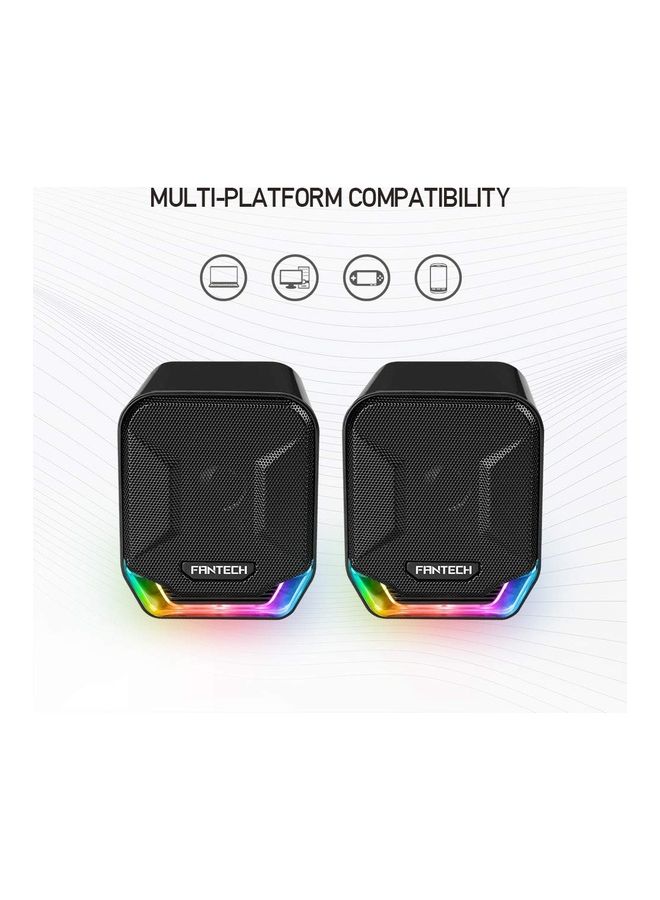 FANTECH Sonar GS202 Mobile Gaming And Music Wired Speakers - Image 1