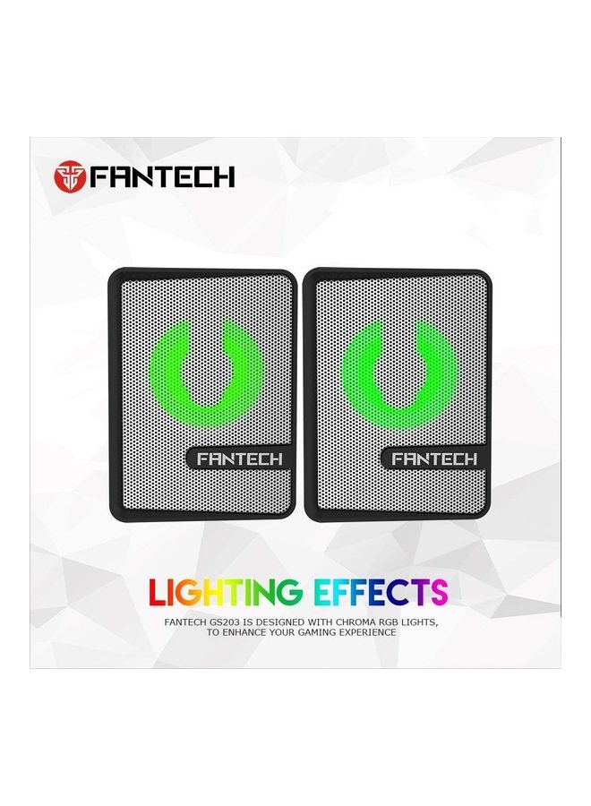 FANTECH Beat GS203 Space Mobile Gaming And Music Wired Speakers - Image 2