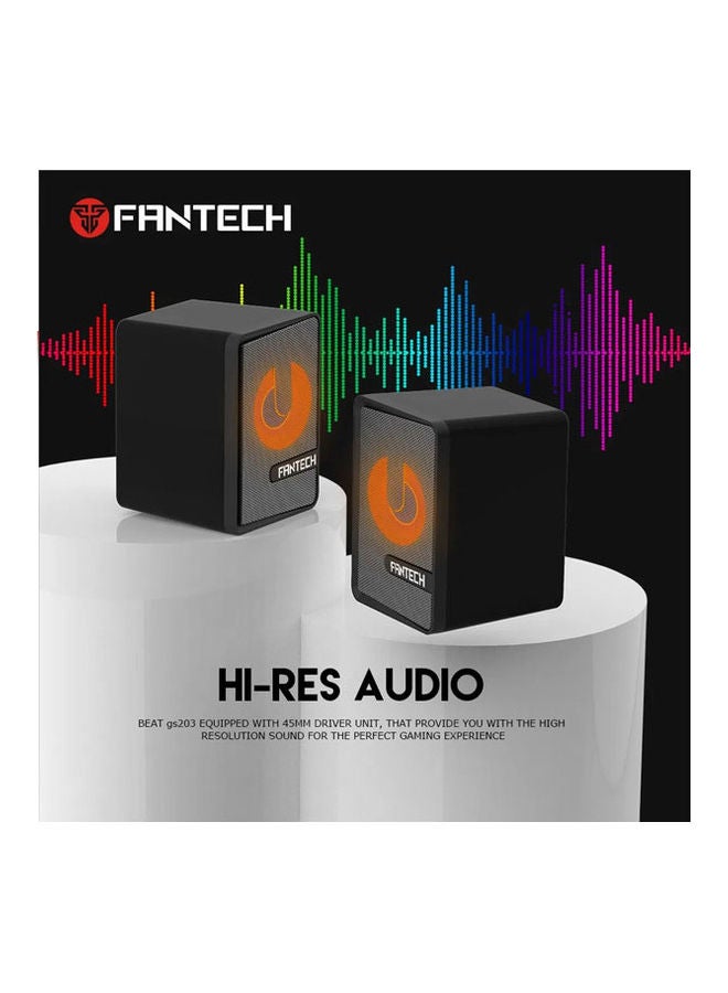 FANTECH Beat GS203 Mobile Gaming And Music Wired Speakers - Image 4