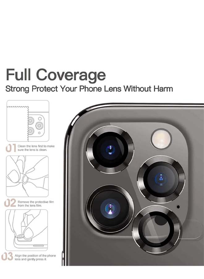 AMTCO Anti-Glare Camera Glass Protector For Apple iPhone 13 Pro/Pro Max Black  - Image 3