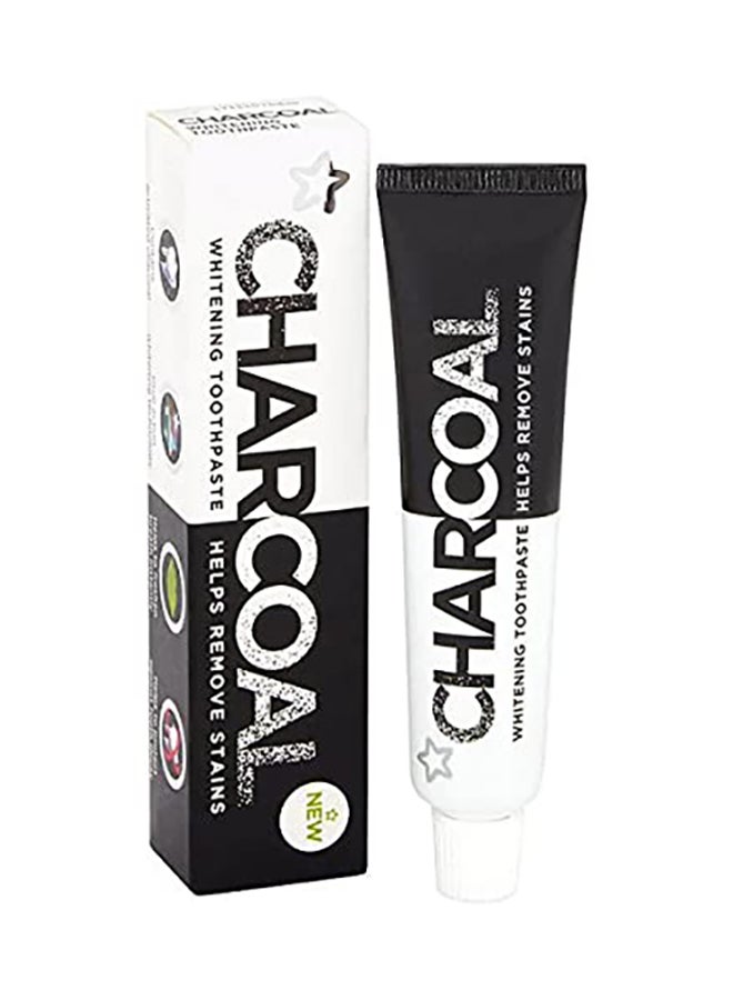 Superdrug - Whitening Pro Care Charcoal Toothpaste Black 75ml - Image 1