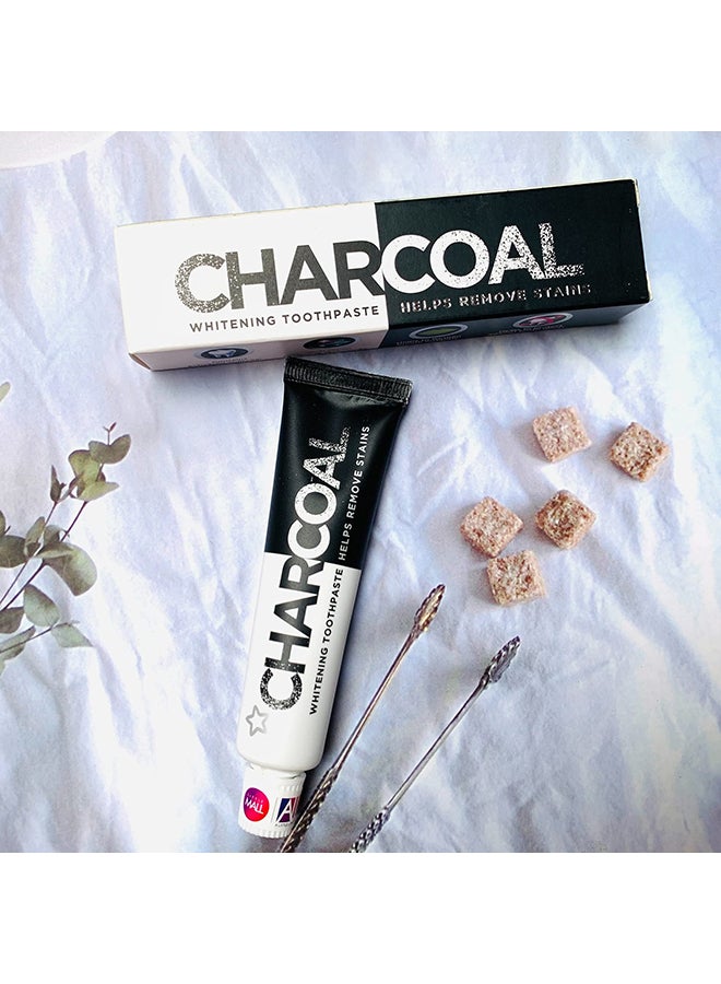 Superdrug - Whitening Pro Care Charcoal Toothpaste Black 75ml - Image 1