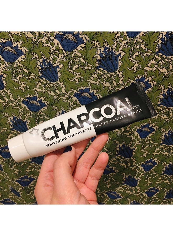 Superdrug - Whitening Pro Care Charcoal Toothpaste Black 75ml - Image 1