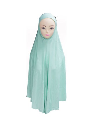 Solid Pattern Hijab Light Green