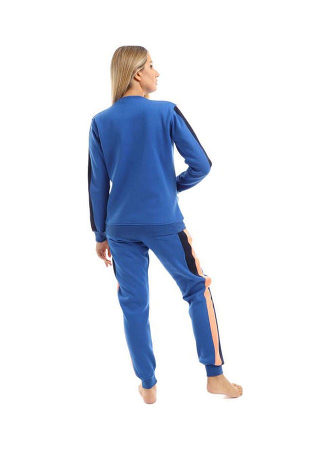 Caesar - Training Suit With Pockets Printed Cactus Blue - Image 1