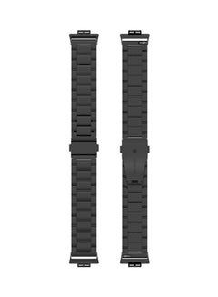 FITME Metal Replacement Band For Huawei Watch Fit Black  - Image 3