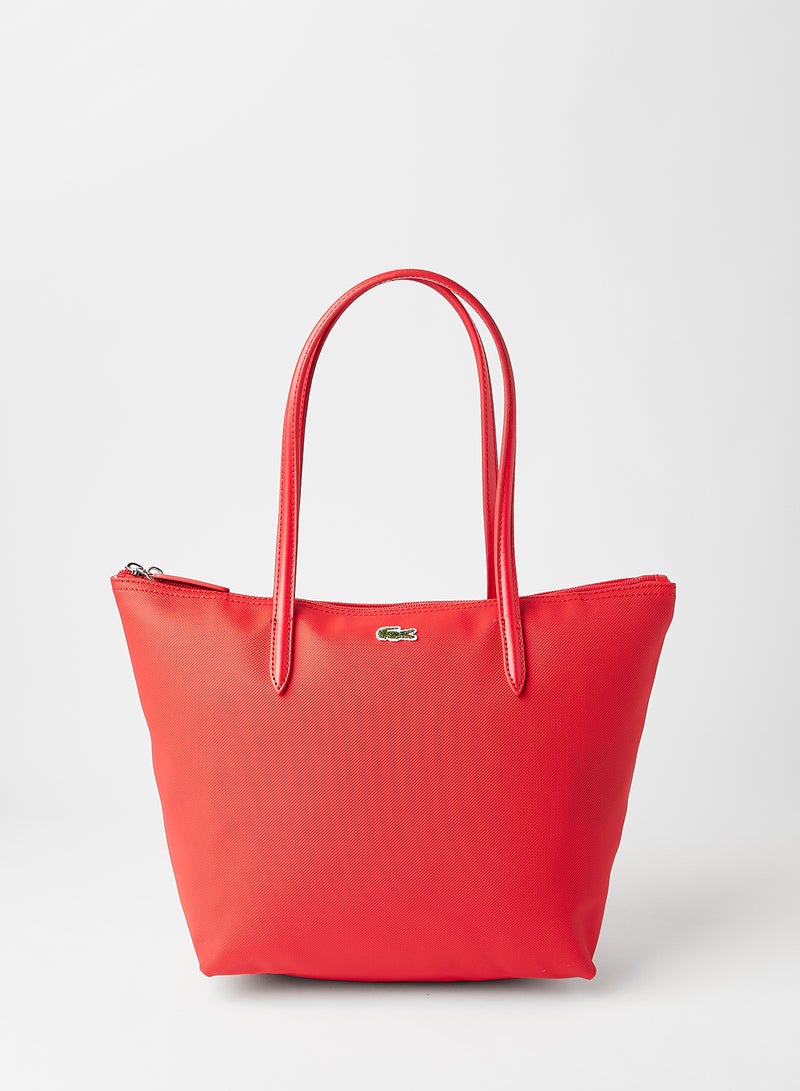 لاكوست حقيبة كونسيبت مع اليد الواسعة أحمر - Image 1