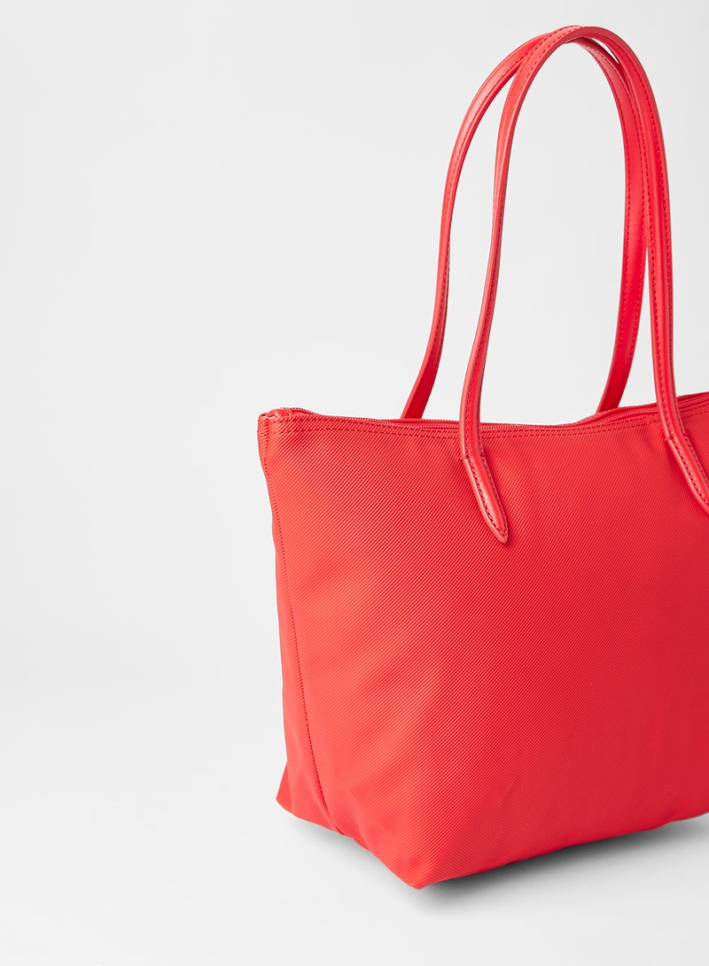 لاكوست حقيبة كونسيبت مع اليد الواسعة أحمر - Image 2