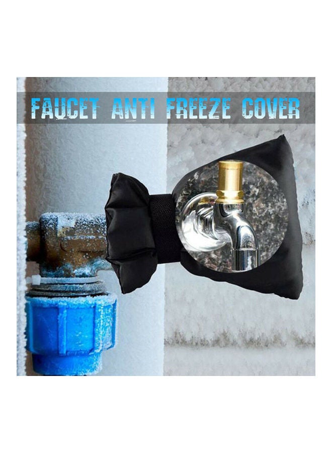 Generic Faucet Anti-Freezing Waterproof Protection Cover Beige 20.00x2.00x14.00cm  - Image 2