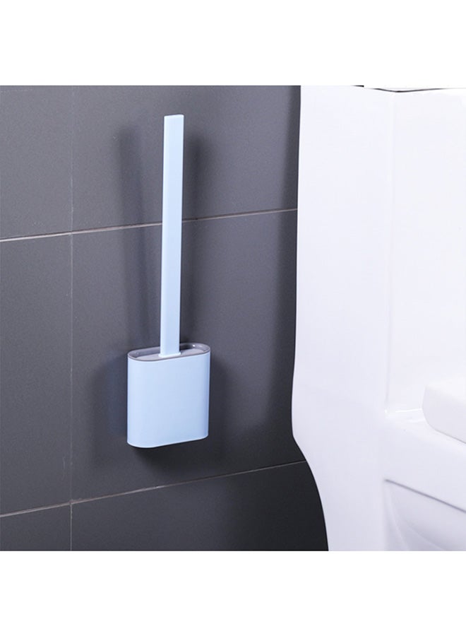 SAPU - Silicone Toilet Brush With Holder White 365x98x43mm - Image 1