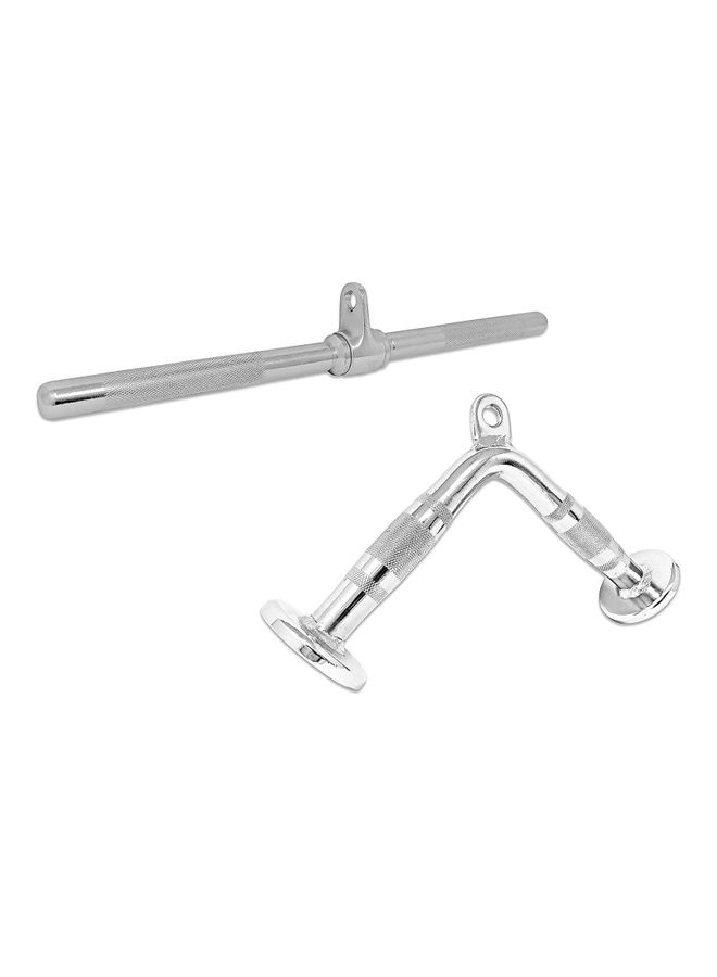 ULTIMAX 2-Piece Straight Bar Cable Attachment 12.5inch - Image 1