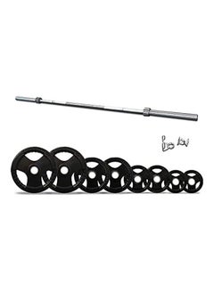 Olympic Barbell And Weights Set For Body Pump 100kg - v1635661112/N51640204A_1