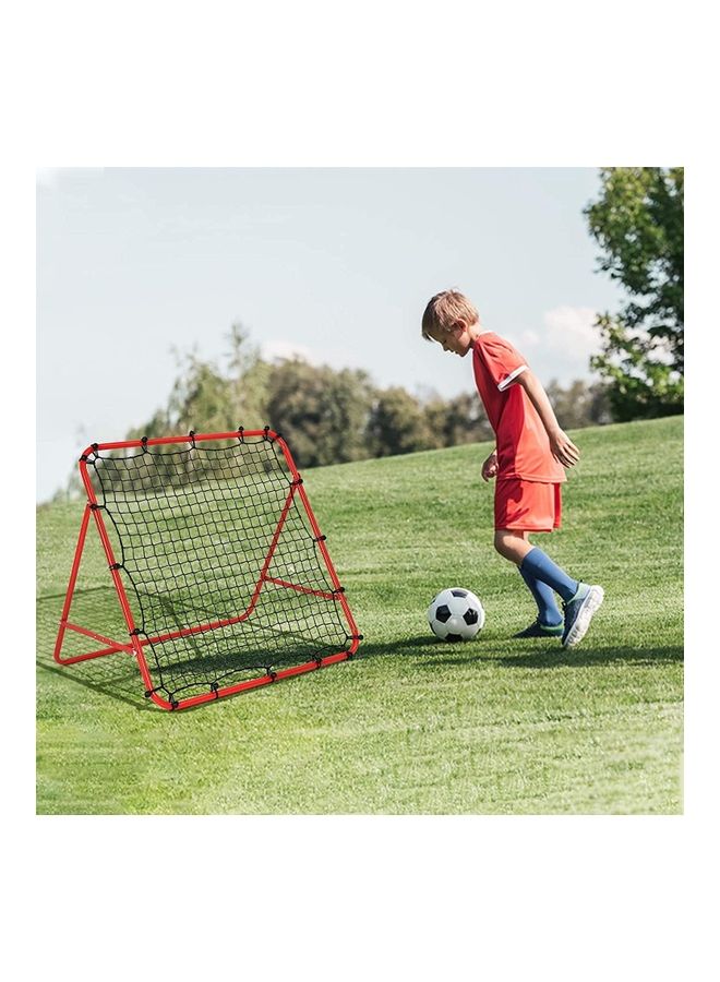 ULTIMAX - Football Kickback Rebounder Adjustable Angles Training Net 100cm - Image 1
