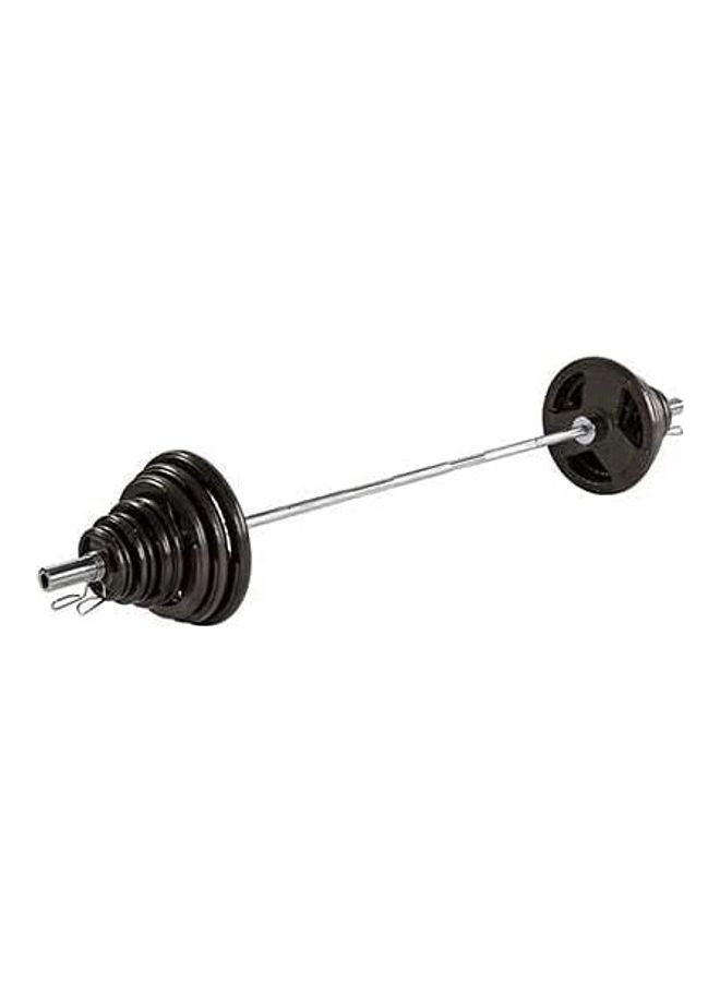 Olympic Barbell And Weights Set For Body Pump 80kg - v1635661179/N51640203A_3