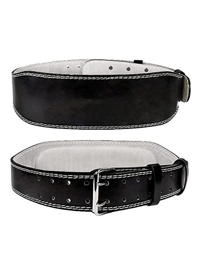 ULTIMAX Leather Padded Weight Lifting Belt 4inch - Image 1