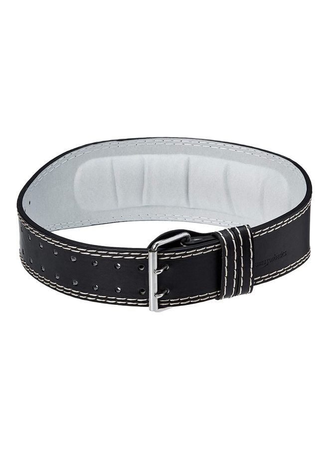 ULTIMAX Leather Padded Weight Lifting Belt 4inch - Image 3