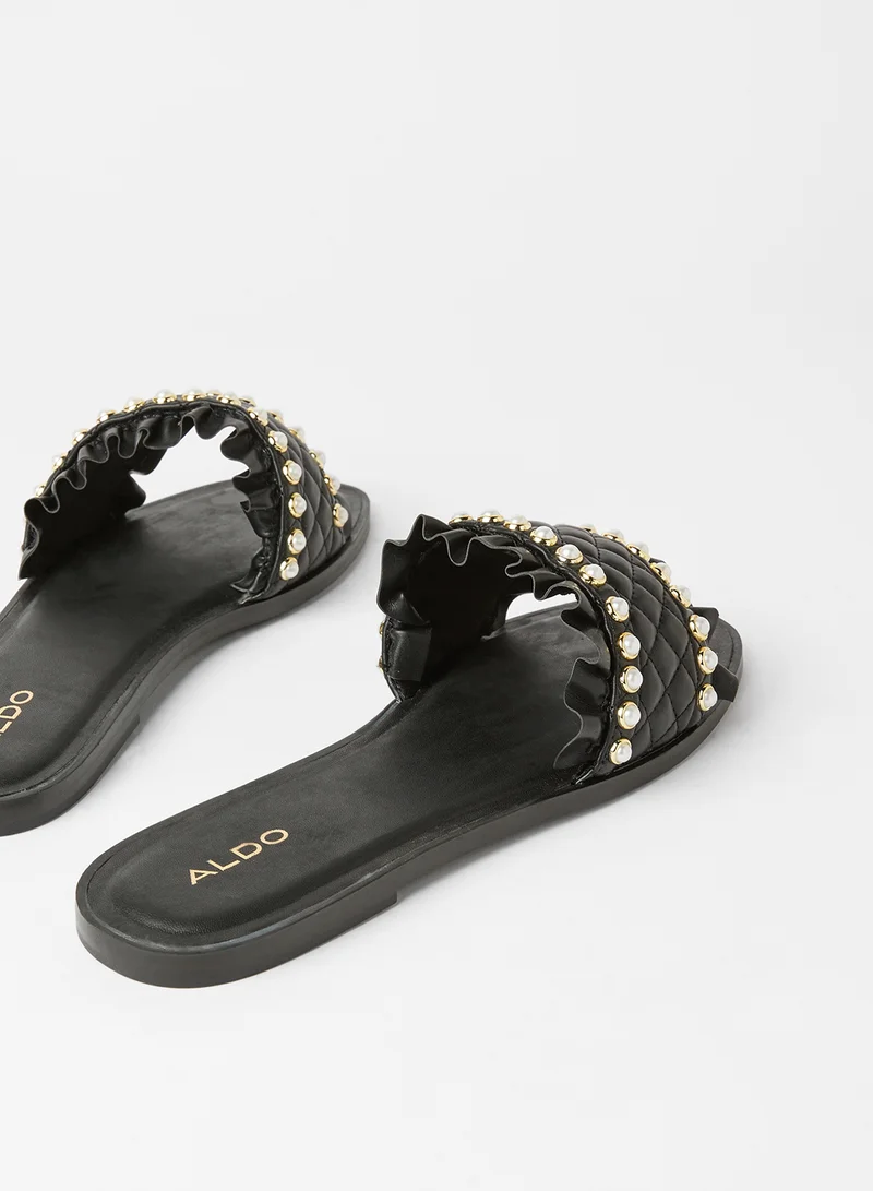 ALDO Arilith Flat Sandals Black