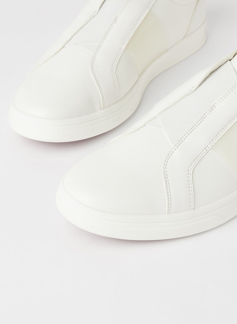 ALDO - Gidran Elastic Slip Ons White - Image 1
