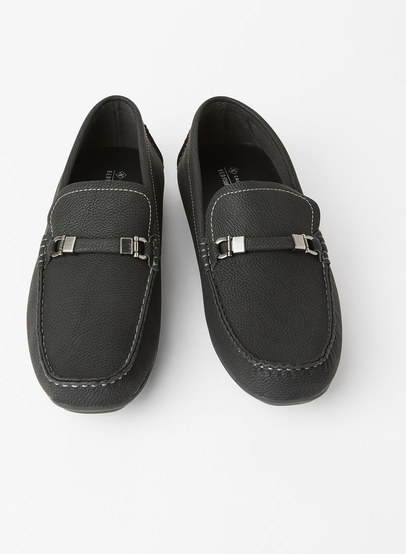 CALL IT SPRING - Roatan Slip On Loafers Black - Image 1