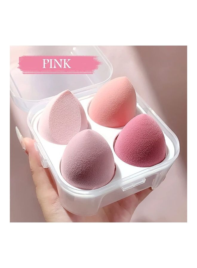 4 -Piece Makeup Sponge Set Multicolour