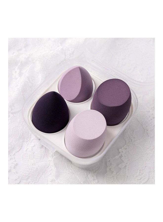 Generic - Pack Of 4 Egg Blending Sponge With Case Multicolour - Image 1