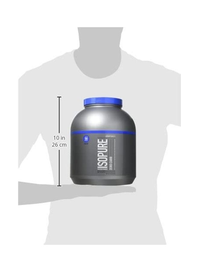 Nature's Best Isopure Zero Carb Protein Powder Creamy Vanilla 4.5lbs - Image 5