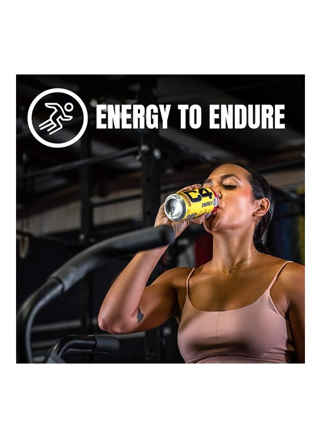 CELLUCOR C4 Orange Slice Energy Drink 473ml Pack of 12 - Image 4