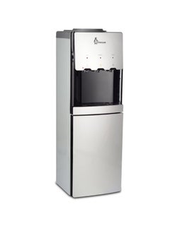 Penguin Water Dispenser 3 taps With storage Cabin Hd-1578-W Silver  - Image 2