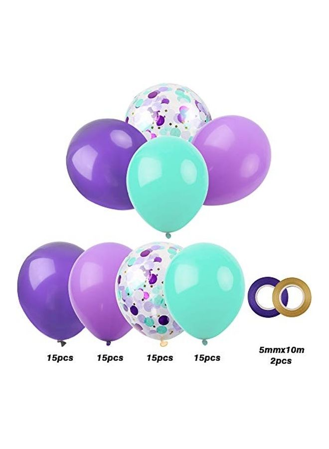 RUBFAC 60-Piece Balloons - Image 1