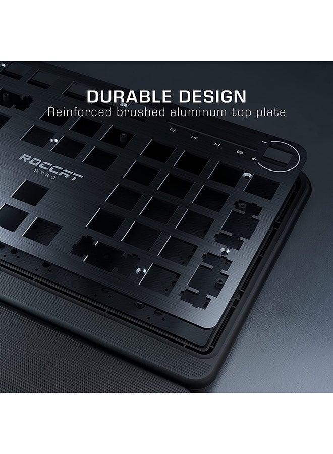 ROCCAT - Pyro Keyboard (Mechanical), Linear Switch US Layout, EU Packaging - Image 1