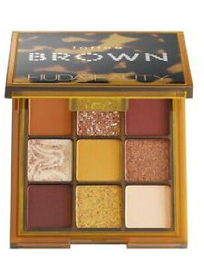 HUDA BEAUTY Toffee Brown Obsessions Eye Shadow Palette Multicolour 