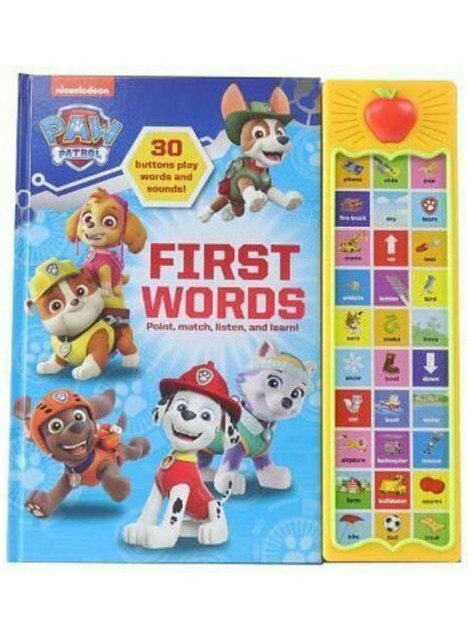 PAW Patrol: First Words Hardcover English by Unkown Author - 2021
