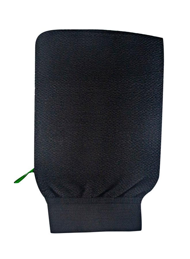 Luffa Bath Gloves Black RegularNone 
