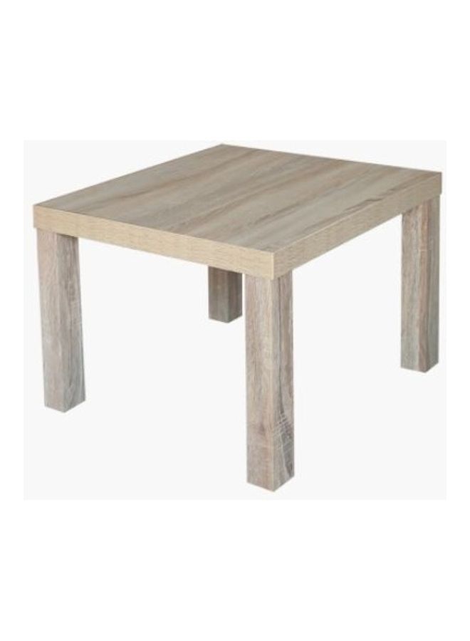 Square End Table Wood 50.8x45cm - Image 1