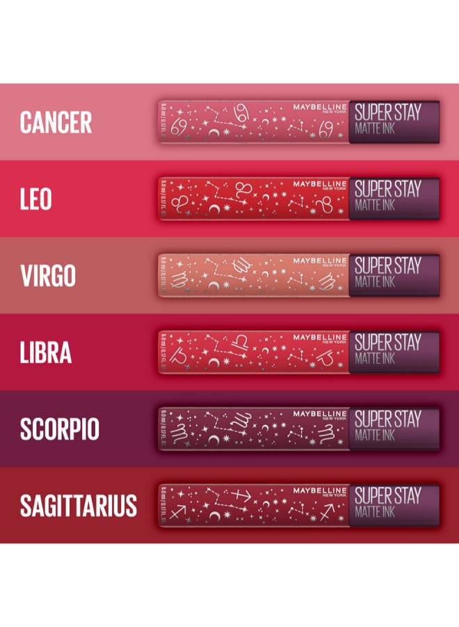 MAYBELLINE NEW YORK - Superstay Matte Ink Zodiac Lipstick 65 seductress virgo - Image 1