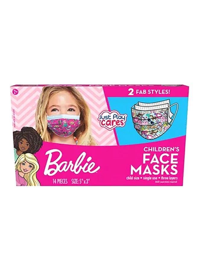 Just Play 14 Pieces Children's Single Use Face Masks - Image 1