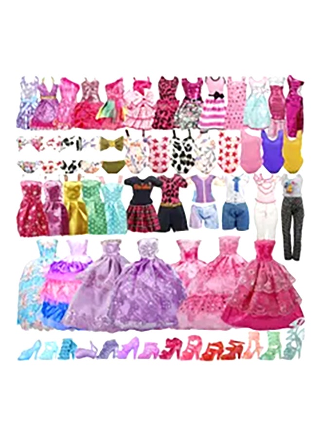 Bymore 35-Piece Doll Clothes And Accessories - Image 1