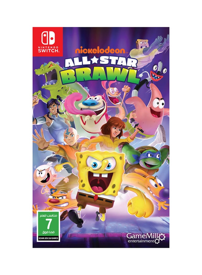 GameMill - Nickelodeon All Star Brawl - English/Arabic - (KSA Version) - arcade_platform - nintendo_switch - Image 1