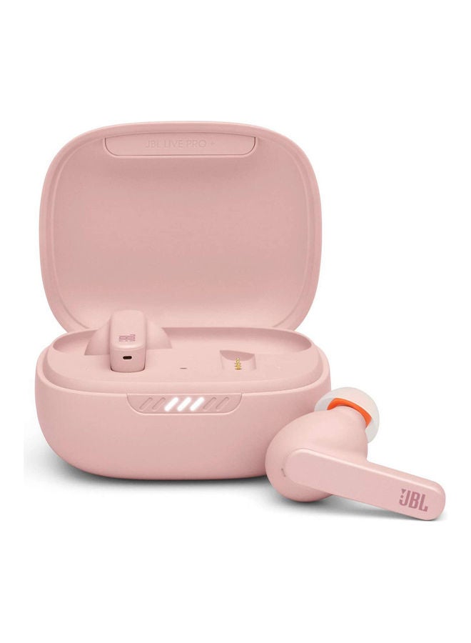 JBL - Live Pro+ Tws True Wireless Noise Canceling Earbuds - Anc + Ambient Aware - 28H Battery - 3 Mics Technology Pink - Image 1