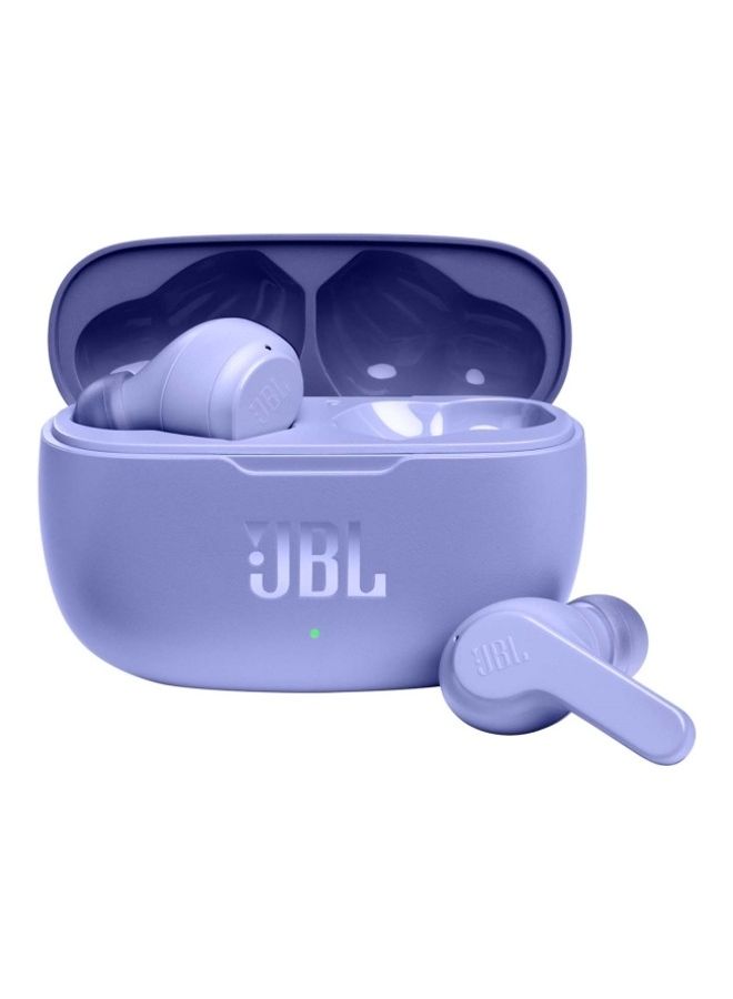 JBL Wave 200 True Wireless Earbuds Purple  - Image 1