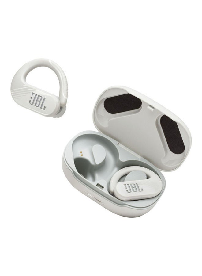 JBL Endurance Peak II Waterproof True Wireless InEar Sport Headphones White - Image 1