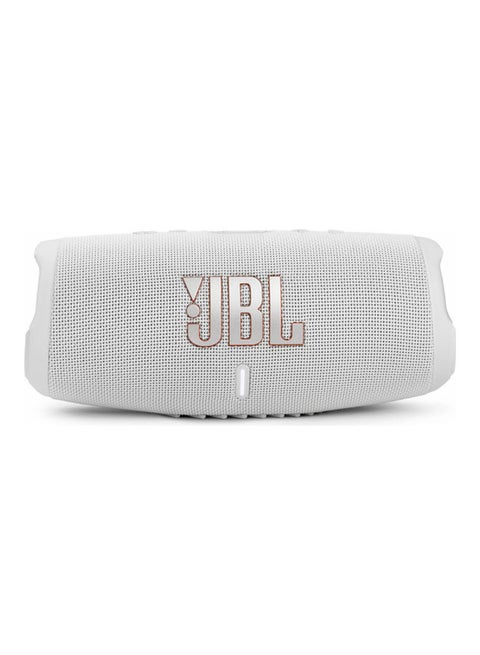 Charge 5 Portable Waterproof Speaker With Powerbank white