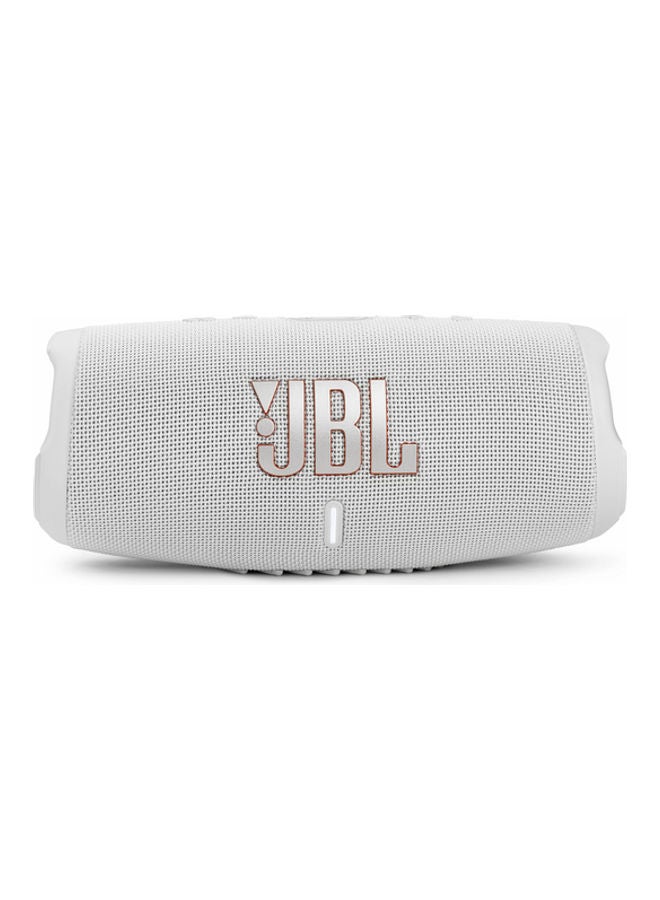 JBL - Charge 5 Portable Waterproof Speaker With Powerbank white - Image 1